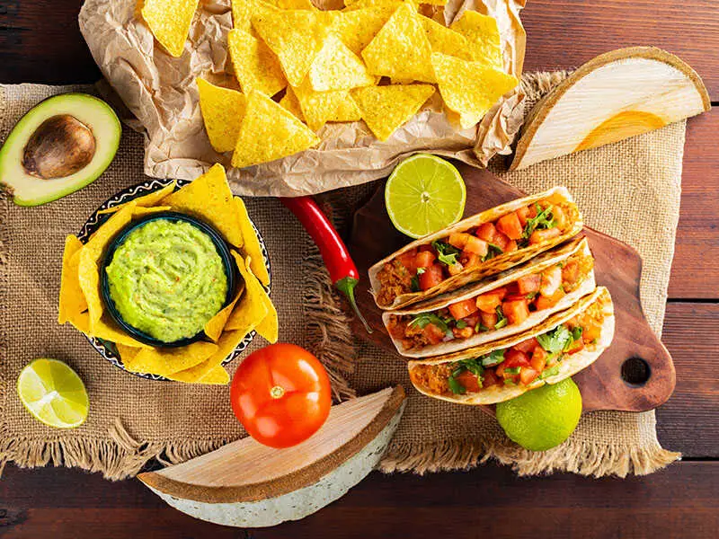 Andale Mexican Restaurant signature dishes Tacos AndaleTacos de Pollo﻿﻿﻿﻿﻿